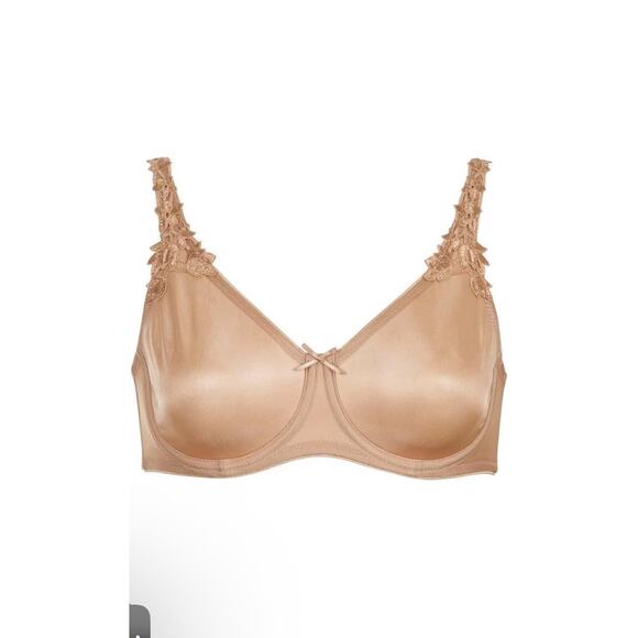 NWOT Dominique Mystique Full Comfort Fit Seamless Minimizer Bra Size 42H Beige - Picture 2 of 13